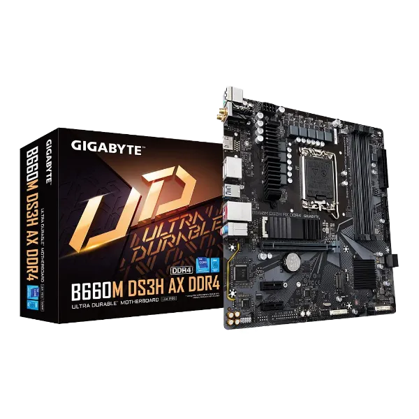 Gigabyte B660M DS3H AX DDR4 WiFi Motherboard