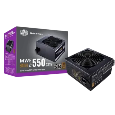 Cooler Master MWE 550 80 BRONZE V2 550W Power Supply 1