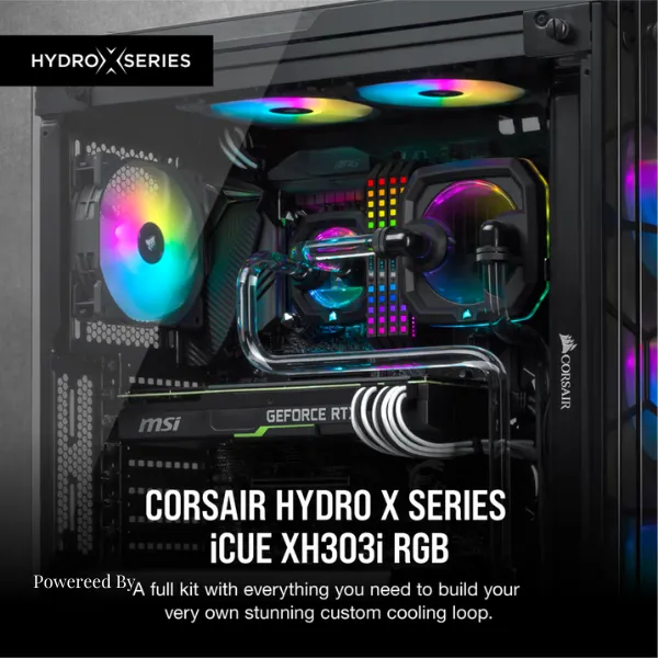 Corsair Hydro X Series, iCUE XH303i RGB Custom Cooling Kit 2