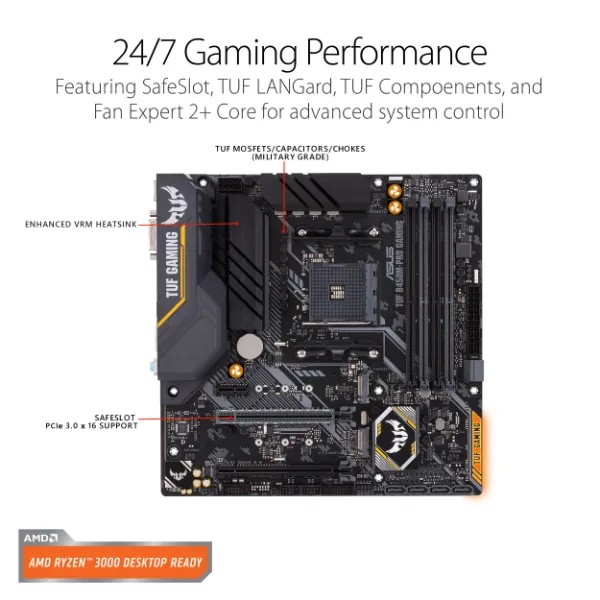 Asus b450m pro discount gaming