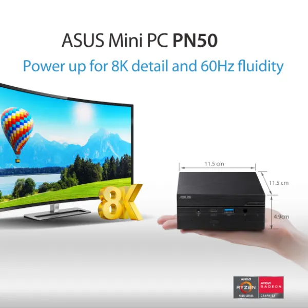 ASUS MINI PN50-BB3132MV-AMD R3