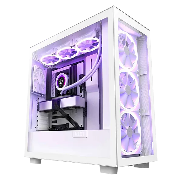 NZXT_H7_Elite_White Prebuild PC