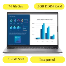 Dell Vostro 5630 titan gray (i7-1355U 13th Gen Processor 16GB DDR4 RAM 512GB SSD Integrated Graphics Windows 11 MS Office 2021 16 FHD WVA AG Narrow Border)-With Ecoloop Urban Bag