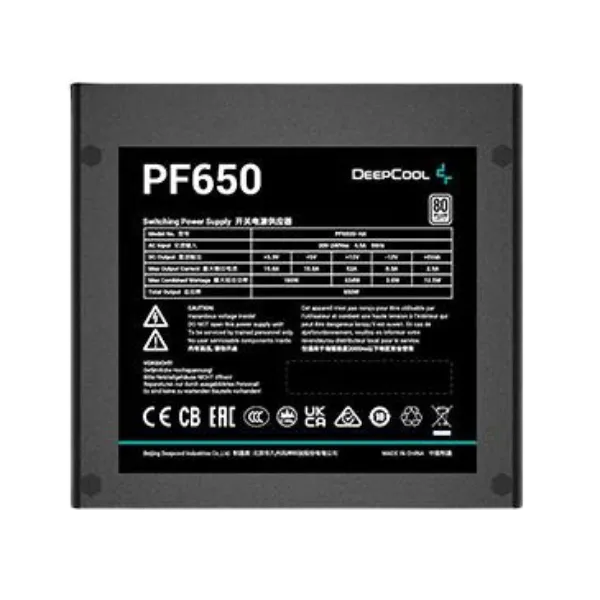 Deepcool PF650 Power Supply