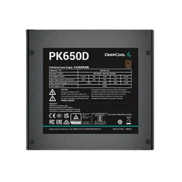 Deepcool PK650D 80 PLUS Bronze Power Supply
