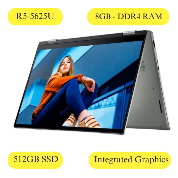 Buy Dell Inspiron14 7425 Pebble Green 2 In 1 With Pen Ryzen R5 5625u 8gb Ddr4 Ram 512gb Ssd 4306