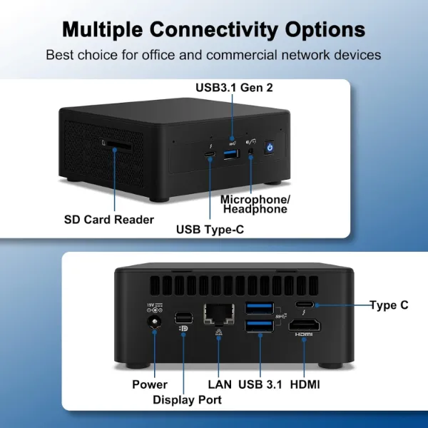 Intel NUC11PAHI7 - NUC i7 1165G7 Processor