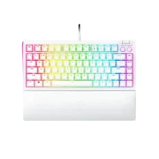 Razer BlackWidow V4 75% Mechanical Gaming Keyboard (White)
