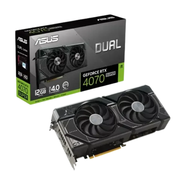 ASUS Dual GeForce RTX 4070 SUPER 12GB Graphics Card