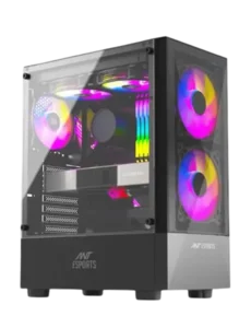 Ant Esports ICE-100 RGB (ATX) Mid Tower Cabinet