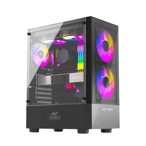 Ant Esports ICE-100 RGB (ATX) Mid Tower Cabinet