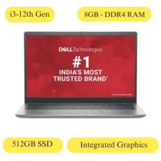 Dell Vostro 3520 Black, 12th Gen Intel Core i3-1215U Processor8GB512GB SSD