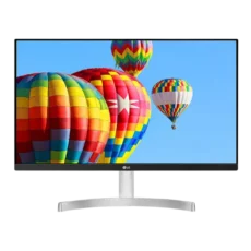 LG 24MK600M-W Full HD 3-Side 24 Inch Monitor