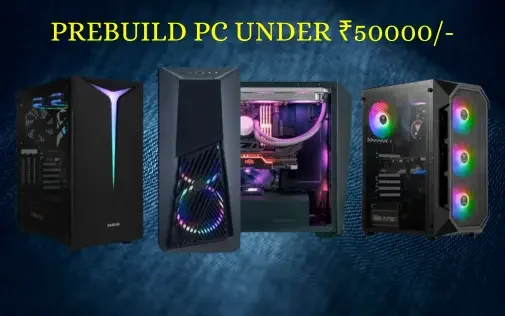 The Gaming Power Top Gaming Prebuild PC Under 50000