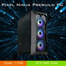 Pixel Ninja (Ryzen 7 7700, Nvidia RTX 3060 Twin Edge 12GB Prebuild PC)
