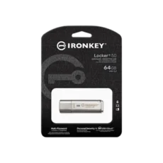 Kingston IRONKEY LOCKER+ 50 64GB USB 3.2 USB Stick 1