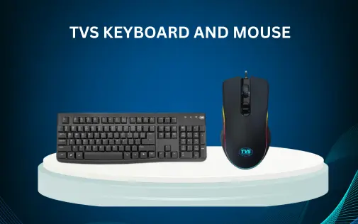 TVS Keyboard And Mouse With Gaming Setup